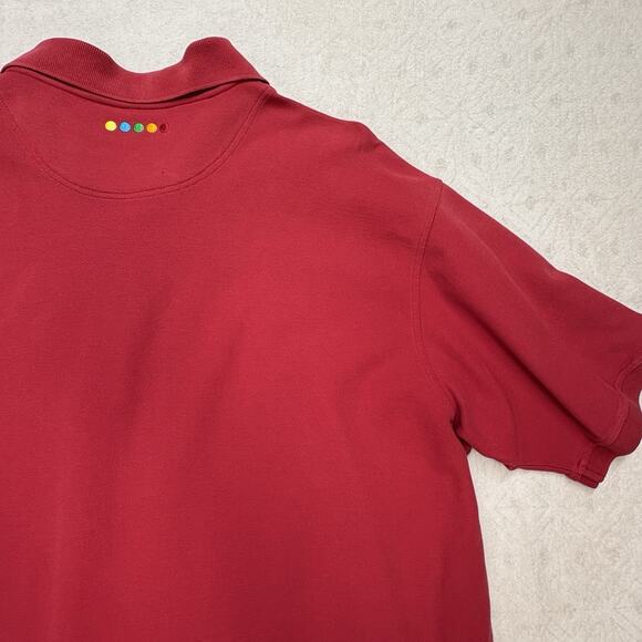 COOGI Shirt Men's XXXL Red 3XL Short Sleeve Polo Tee Casual 90s Designer Hip Hop - Picture 12 of 15